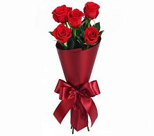 Букет 5 Красных роз Эдлесс Лав в Кара-Тюбе