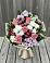 Букет цветов из: Альстромерии, Гвоздики, Розы и Хризантемы в Кара-Тюбе