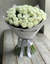 Букет 35 Белых роз в Кара-Тюбе