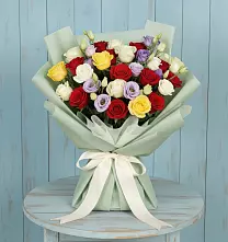 Букет цветов из:  Розы в Кара-Тюбе