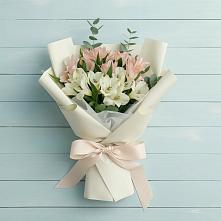 Букет цветов из:  Альстромерии в Кара-Тюбе