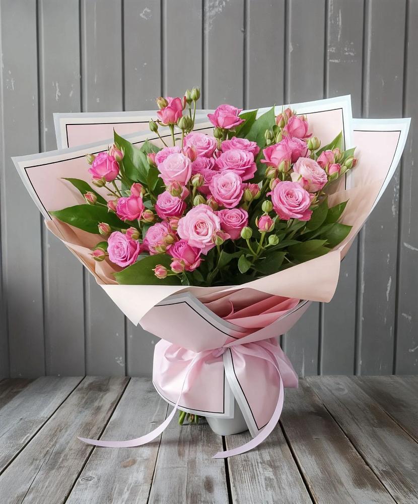 Букет Розовый кустик в Кара-Тюбе