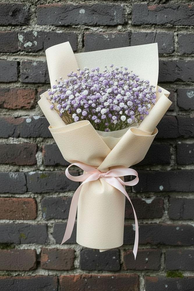 Букет цветов из: Гипсофила в Кара-Тюбе