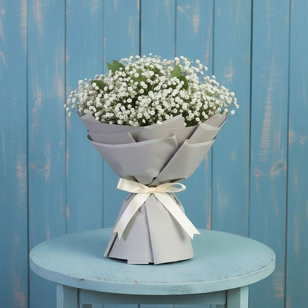 Букет цветов из: Гипсофила в Кара-Тюбе