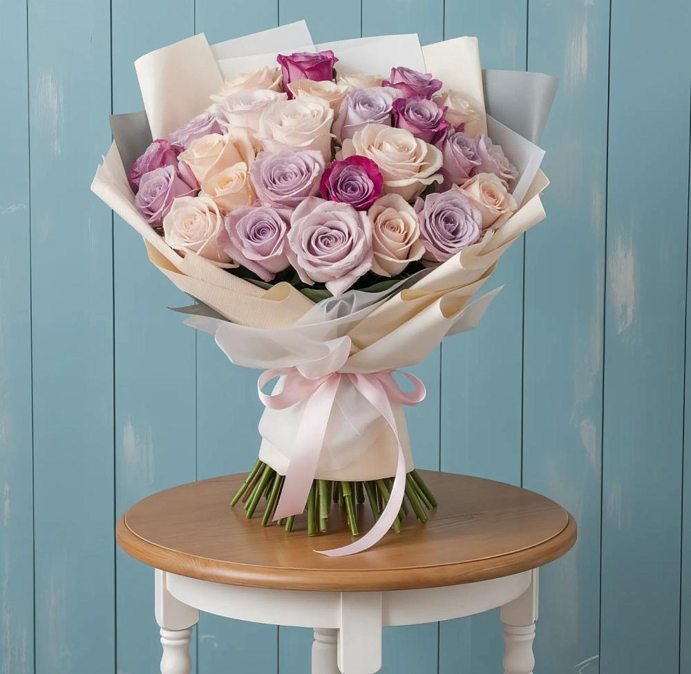 Букет цветов из: Розы в Кара-Тюбе