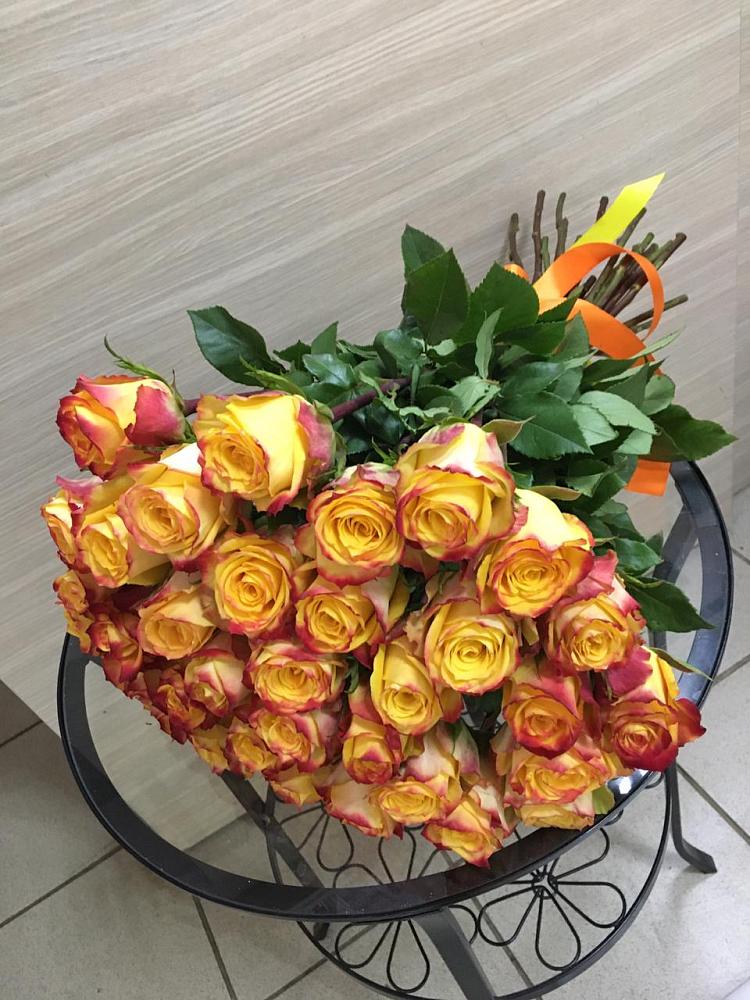 Букет Желтые розы в Кара-Тюбе