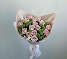 Букет цветов из:  Розы и Хризантемы в Кара-Тюбе