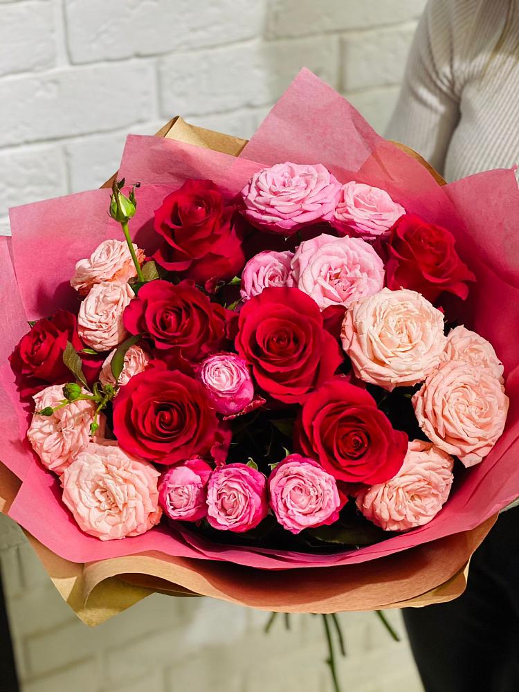 Букет цветов из: Розы в Кара-Тюбе