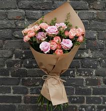 Букет цветов из:  Розы #REPLACE_PRED# Кара-Тюбе