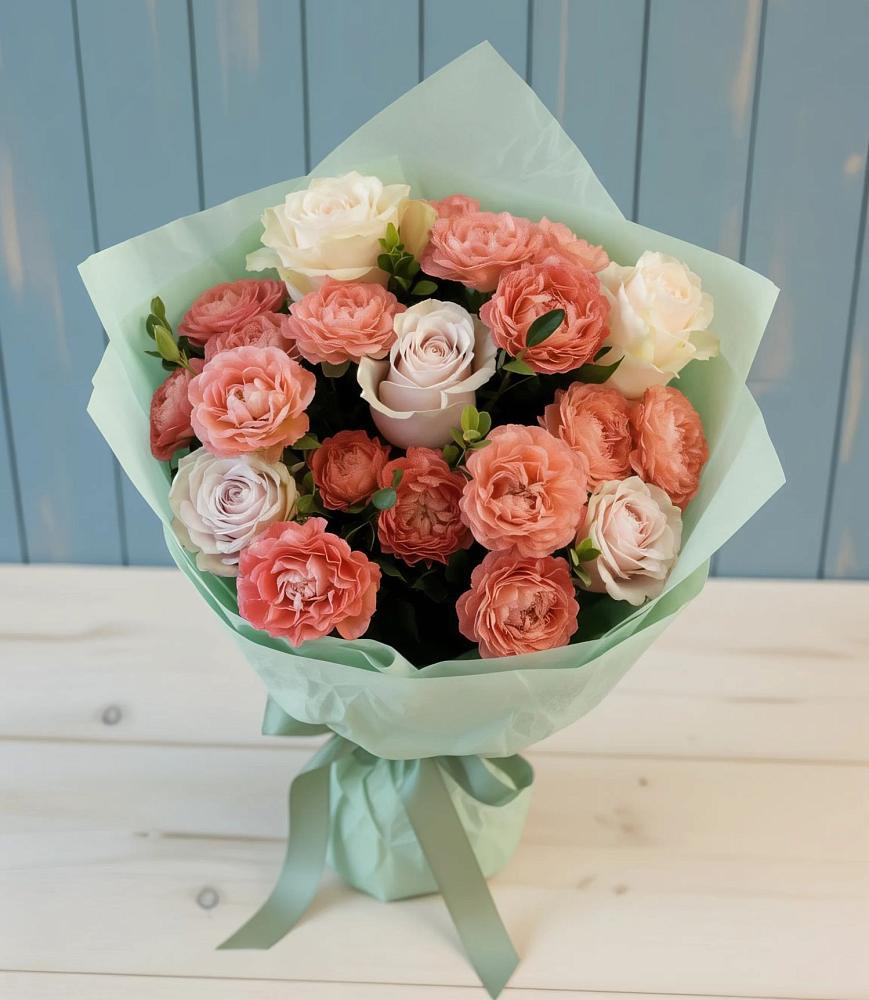 Букет цветов из: Розы в Кара-Тюбе