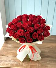 Букет 29 Красных роз в Кара-Тюбе