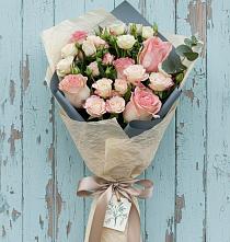 Букет цветов из:  Розы #REPLACE_PRED# Кара-Тюбе
