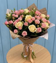 Букет цветов из:  Розы #REPLACE_PRED# Кара-Тюбе