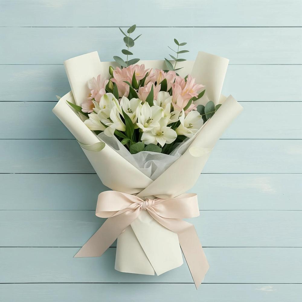 Букет цветов из: Альстромерии в Кара-Тюбе