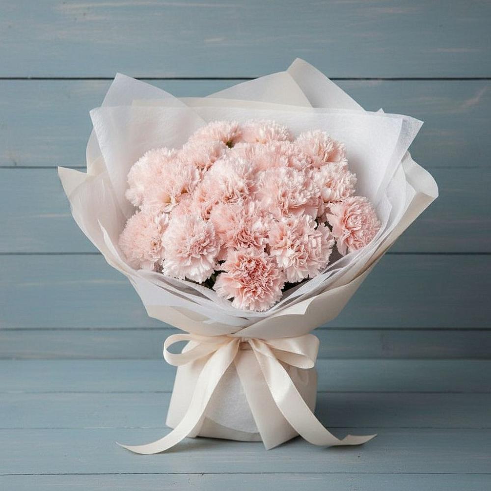 Букет цветов из: Гвоздики в Кара-Тюбе