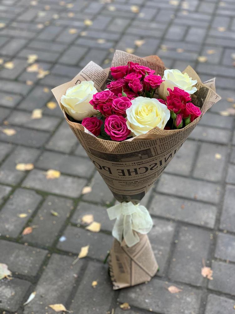 Букет цветов из: Розы в Кара-Тюбе