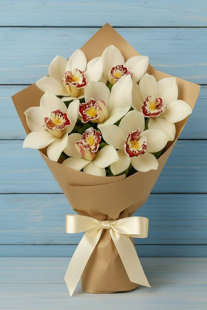 Букет цветов из: Орхидеи и Розы в Кара-Тюбе