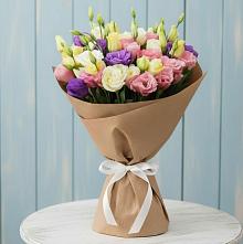 Букет цветов из:  Лизиантусы в Кара-Тюбе