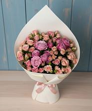 Букет цветов из:  Розы #REPLACE_PRED# Кара-Тюбе